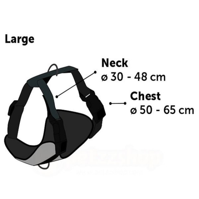 Flamingo Milou Köpek Göğüs Tasması Small Mavi 30-45 Cm