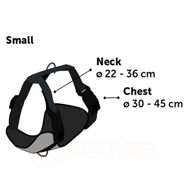 Flamingo Milou Köpek Göğüs Tasması Small Fuşya 30-45 Cm