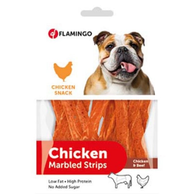 Flamingo Tavuk ve Biftekli Köpek Ödül Çubuğu 85 Gr