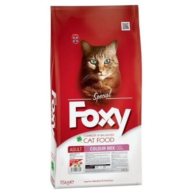 Foxy Colour Mix Yetişkin Kedi Maması 15 Kg