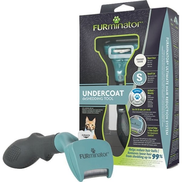 Furminator Short Hair Kısa Tüylü Kedi Tüy Tarağı Small Furminator Short Hair Kısa Tüylü Kedi Tüy Tarağı Small