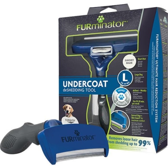Furminator Temizlenebilir Kısa Tüylü Köpek Tüy Tarağı Large Furminator Temizlenebilir Kısa Tüylü Köpek Tüy Tarağı Large