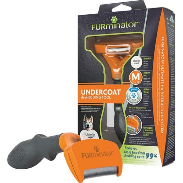Furminator Temizlenebilir Kısa Tüylü Köpek Tüy Tarağı Medium Furminator Temizlenebilir Kısa Tüylü Köpek Tüy Tarağı Medium