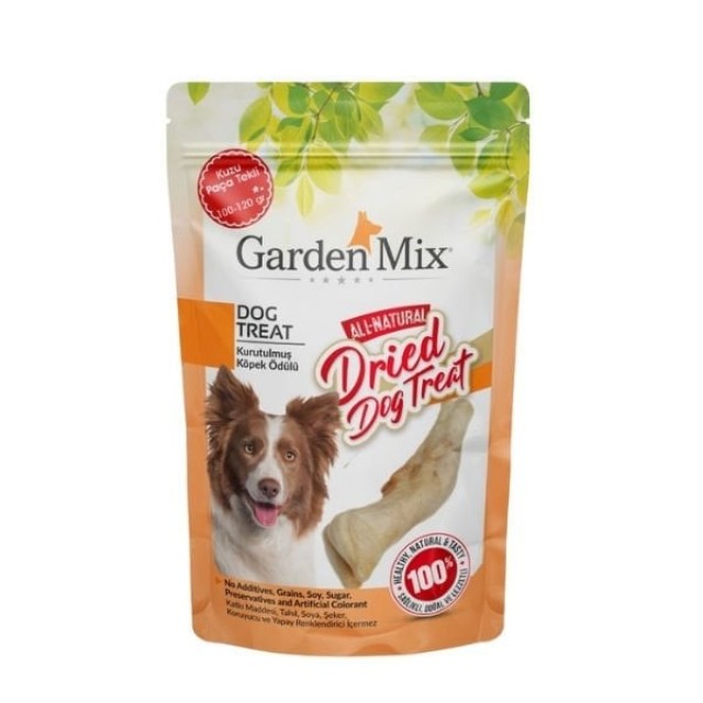 Garden Mix Kurutulmuş Kuzu Paça Tekli Köpek Ödül Maması 120 Gr