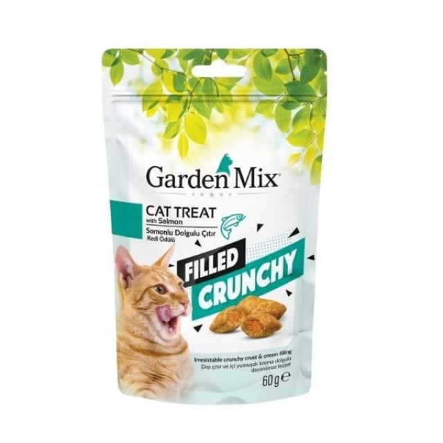 Garden Mix Somonlu İçi Dolgulu Kedi Ödül Maması 60 Gr