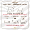 Doggie Altın Kaplama Zincir Boğma Köpek Boyun Tasması 3.5x40-50 Cm