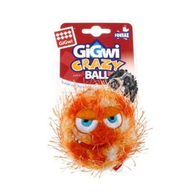 Gigwi Crazy Ball Çılgın Kirpi Top Köpek Oyuncağı 6 Cm Turuncu