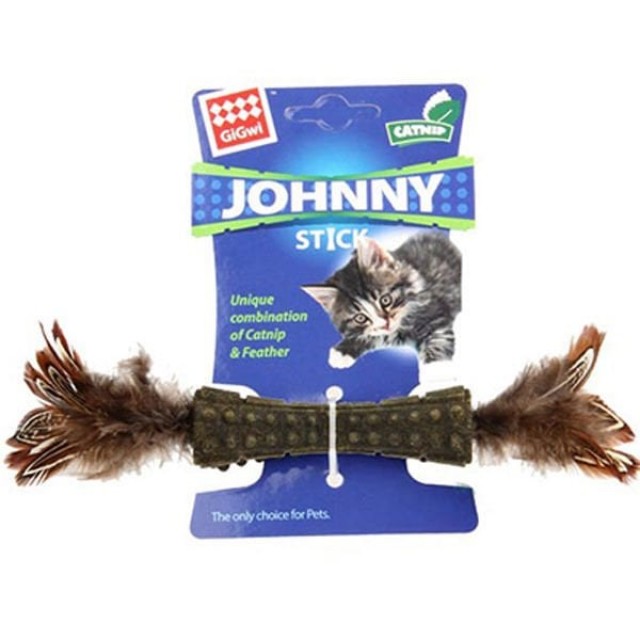 Gigwi Johnny Stick Doğal Çift Taraflı Tüylü Kedi Oyuncağı Gigwi Johnny Stick Doğal Çift Taraflı Tüylü Kedi Oyuncağı