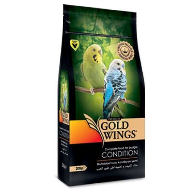 Gold Wings Premium Muhabbet Kuşu Kondisyon Yemi 200 Gr