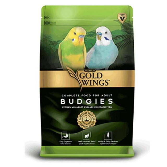 Gold Wings Premium Muhabbet Kuşu Yemi 1 Kg