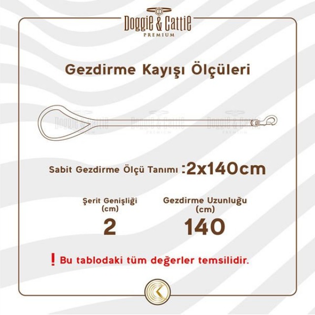 Doggie Konfor Deri Köpek Gezdirme Tasması Small Royal Mavi 3x100 Cm