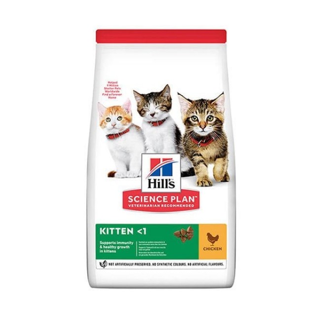 Hills Kitten Tavuklu Yavru Kedi Maması 1+0.5 Kg