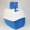 İmac Maddy Junior Üstü Açılır Kapalı Kedi Tuvaleti Mavi 57x43x41 Cm
