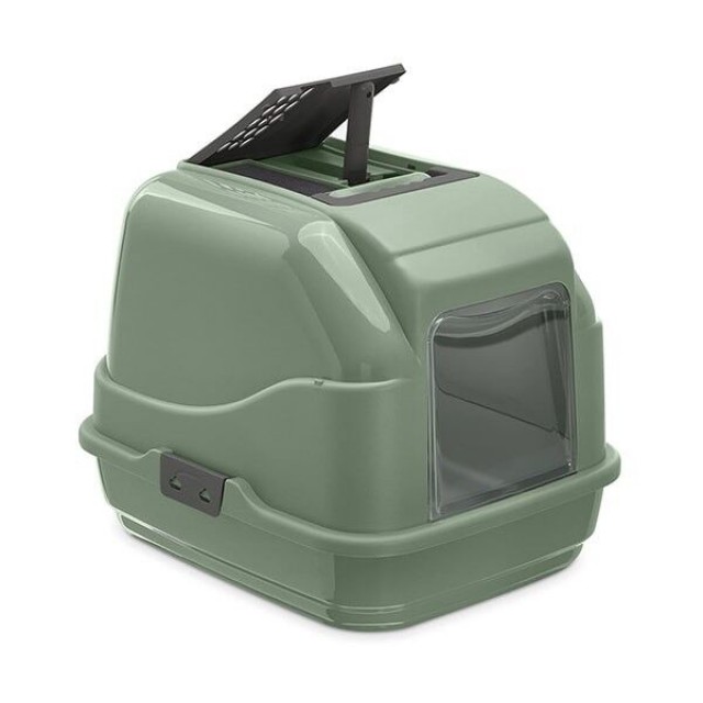 İmac Easy Cat Kapalı Filtreli Kedi Tuvaleti Pembe 40x50x40 Cm