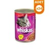 Whiskas Biftekli Yetişkin Konserve Kedi Maması 1 Adet 400 Gr