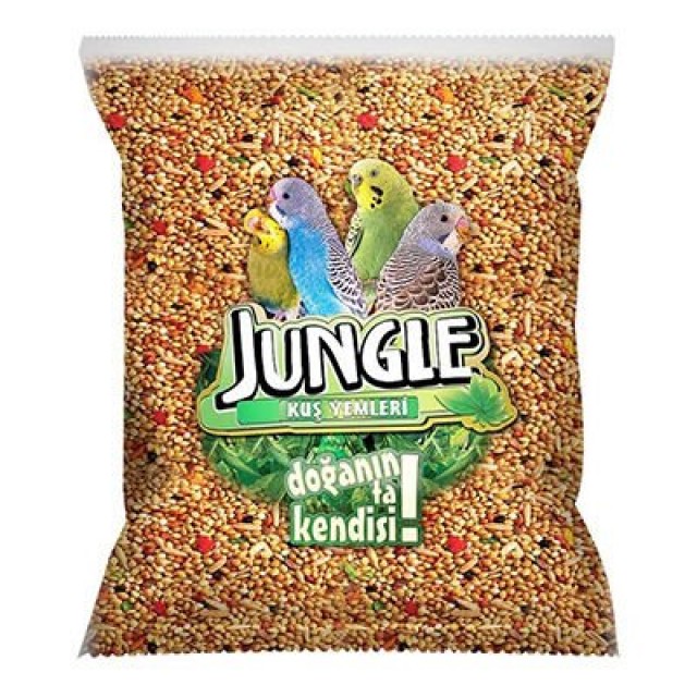 Jungle Muhabbet Kuşu Yemi Poşet 1 Kg