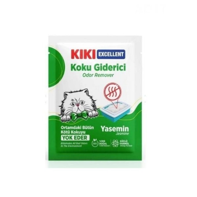 Kiki Excellent Yasemin Kokulu Kedi Kumu Koku Giderici 25 Gr