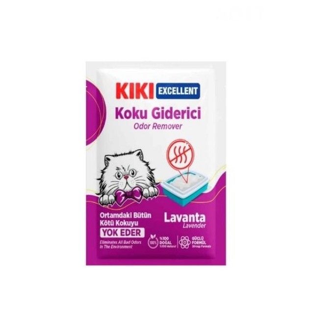 Kiki Excellent Lavanta Kokulu Kedi Kumu Koku Giderici 25 Gr