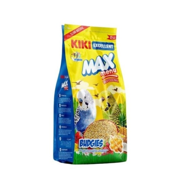 Kiki Excellent Max Menu Ballı Muhabbet Kuşu Yemi 500 Gr