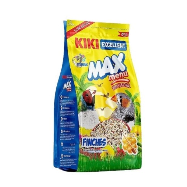 Kiki Excellent Max Menu Ballı Tropikal Finç Yemi 500 Gr