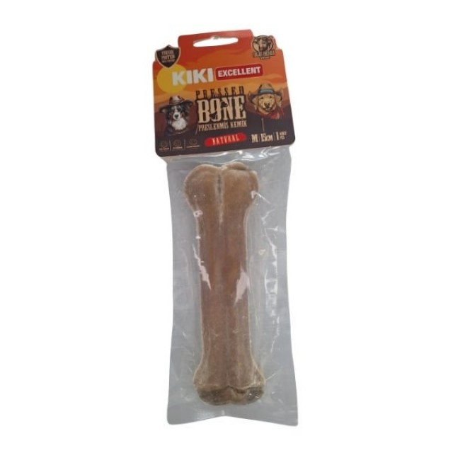 Kiki Excellent Sığır Derisinden Naturel Pres Kemik Köpek Ödülü 15 Cm Kiki Excellent Sığır Derisinden Naturel Pres Kemik Köpek Ödülü 15 Cm