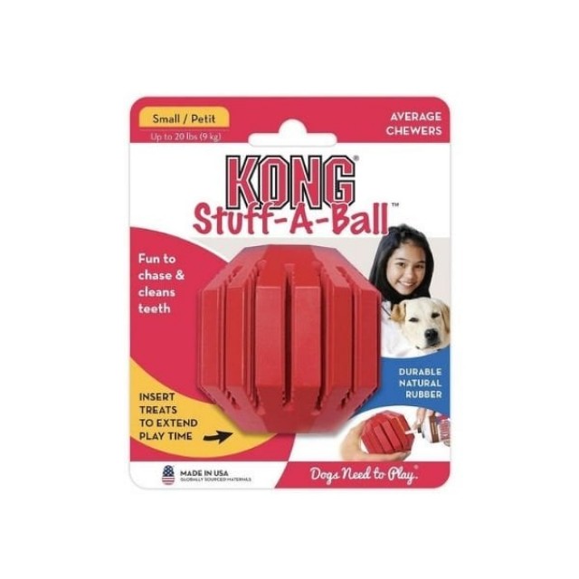 Kong Stuff A Ball Çok Amaçlı Kauçuk Köpek Oyuncağı Small Kong Stuff A Ball Çok Amaçlı Kauçuk Köpek Oyuncağı Small