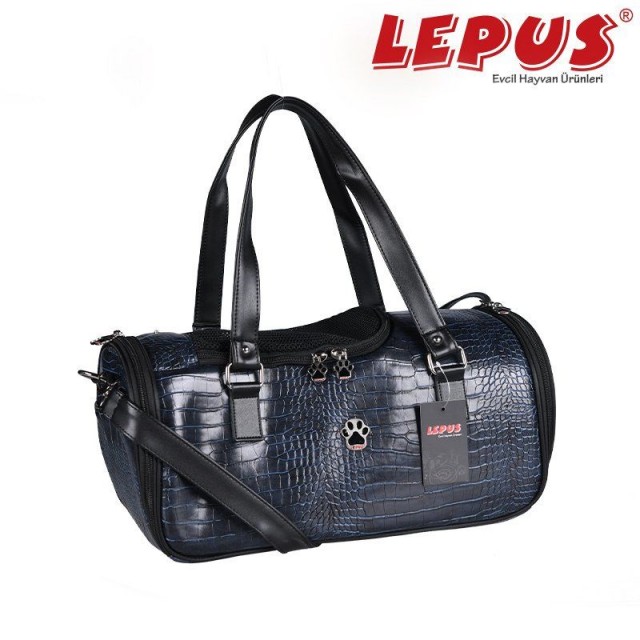 Lepus Kedi ve Köpek Duffle Bag Lacivert 3x23x46 Cm