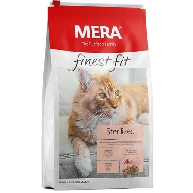 Mera Finest Fit Sterilized Kümes Hayvanlı Kısır Kedi Maması 4 Kg