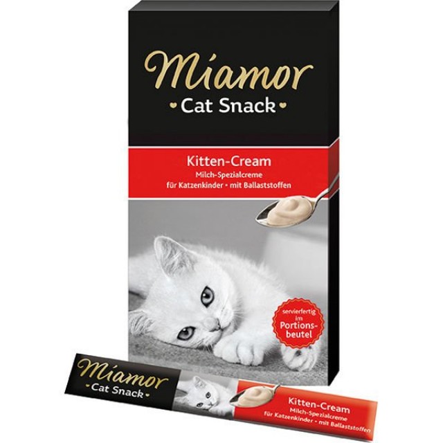 Miamor Cream Yavru Sıvı Kedi Ödül Maması 6x15 Gr