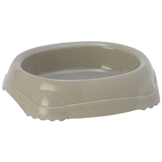 Moderna Smart Plastik Kedi ve Köpek Mama ve Su Kabı Gri 210 Ml