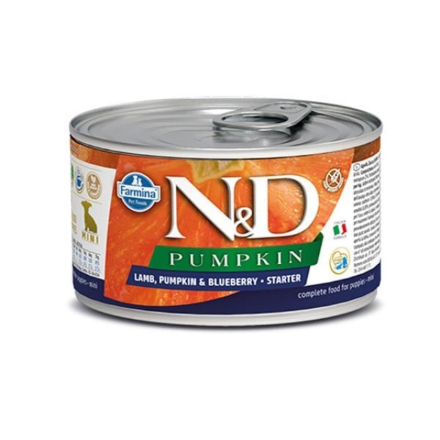 N&D Pumpkin Balkabaklı Kuzu Etli Anne ve Yavru Konserve Köpek Maması 140 Gr