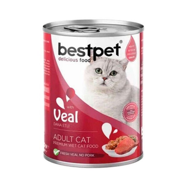 Bestpet Gravy Dana Etli Yetişkin Konserve Kedi Maması 1 Adet 85 Gr
