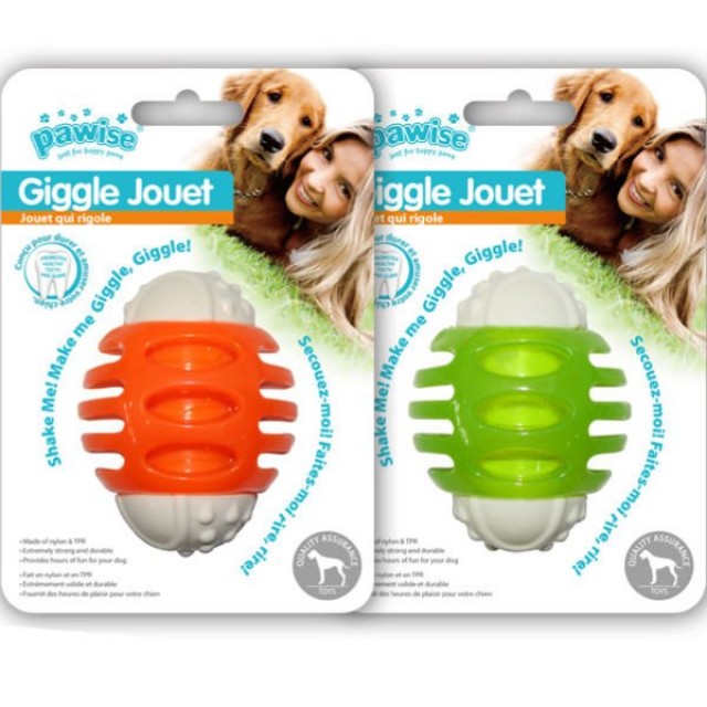 Pawise Giggle Jouet Sesli Rugby Köpek Oyun Topu 8 Cm