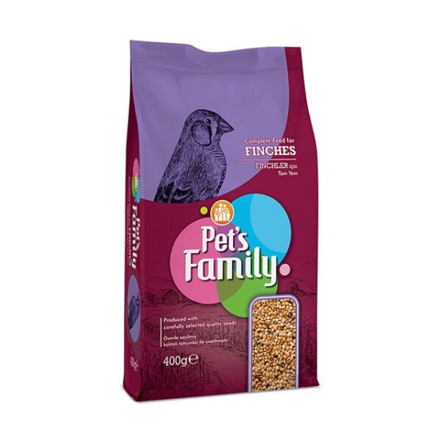 Pets Family Exotic Finch Kuş Yemi 400 Gr