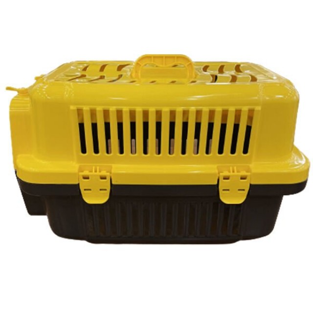 Petzz Dayanıklı Küçük Irk Köpek & Kedi Taşıma Çantası Sarı 33x50x30 Cm