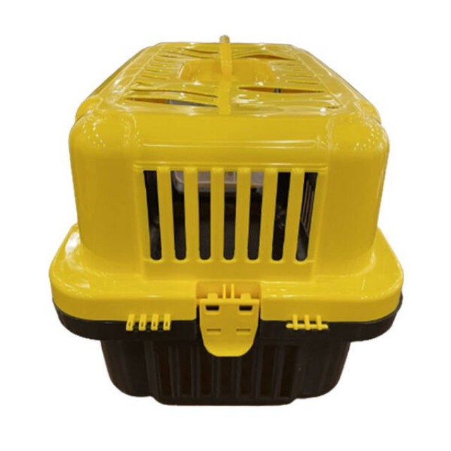 Petzz Dayanıklı Küçük Irk Köpek & Kedi Taşıma Çantası Sarı 33x50x30 Cm
