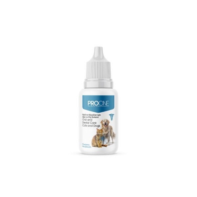 Pro One Kedi ve Köpekler için Ağız ve Diş Bakım Losyonu 50 Ml Pro One Kedi ve Köpekler için Ağız ve Diş Bakım Losyonu 50 Ml