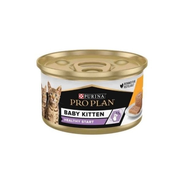 Pro Plan Baby Kitten Tavuklu Yavru Konserve Kedi Maması 85 Gr