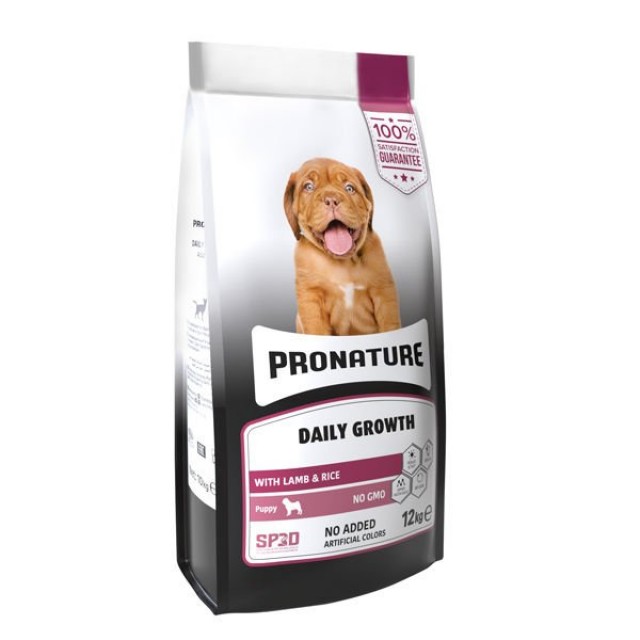 Pronature Daily Puppy Küçük Irk Kuzu Etli Yavru Köpek Maması 12 Kg