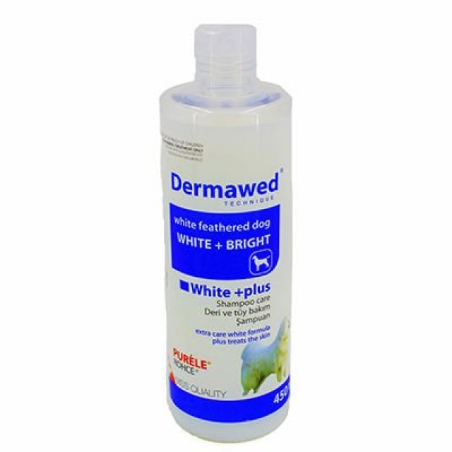 Purele Dermawed Beyaz Kedi ve Köpek Şampuanı 450 Ml