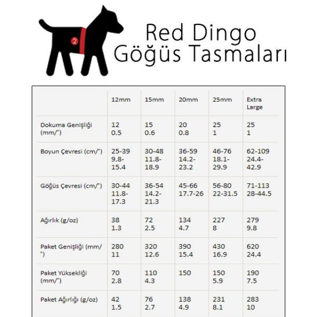 Red Dingo Fang It Desenli Köpek Göğüs Tasması Pembe 15 Mm