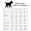 Red Dingo Reflektörlü Ziggy Desenli Köpek Uzatma Tasması Mor 12 Mm