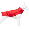 Lindo Dogs Softshell Red Stripe Köpek Yağmurluğu Kırmızı Beden 2