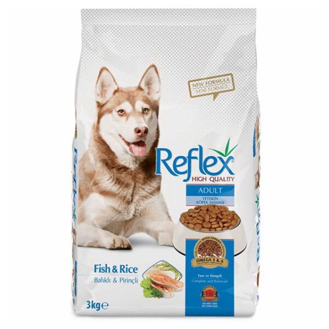 Reflex Balıklı Yetişkin Köpek Maması 3 Kg