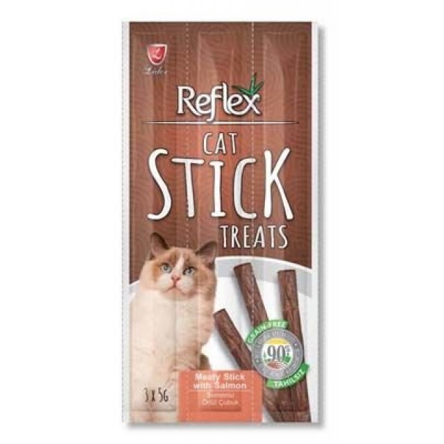 Reflex Sticks Somonlu Kedi Ödül Maması 3x5 Gr
