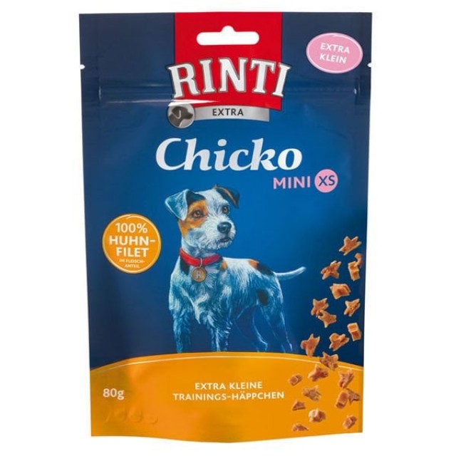 Rinti Extra Xs Tavuklu Köpek Ödül Maması 80 Gr Rinti Extra Xs Tavuklu Köpek Ödül Maması 80 Gr