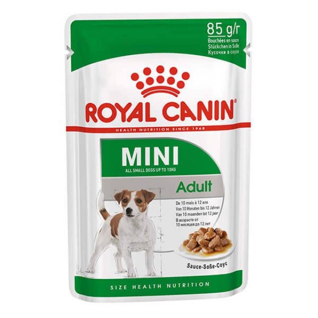 Royal Canin Adult Mini Gravy Pouch Köpek Konserve Maması 85 Gr
