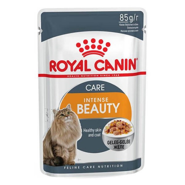 Royal Canin İntense Beauty Jelly Pouch Konserve Kedi Maması 85 Gr
