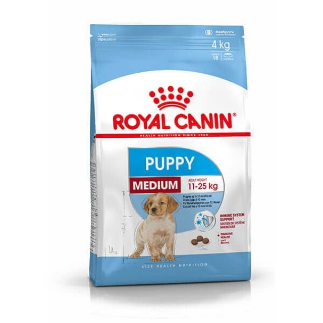 Royal Canin Medium Puppy Yavru Köpek Maması 4 Kg Royal Canin Medium Puppy Yavru Köpek Maması 4 Kg