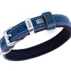 Doggie Konfor Deri Köpek Boyun Tasması Small Royal Mavi 2x30-35 Cm